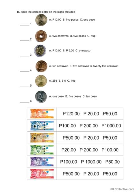 philippine coin bingo printable|Philippine Money Free Activities online for kids in .